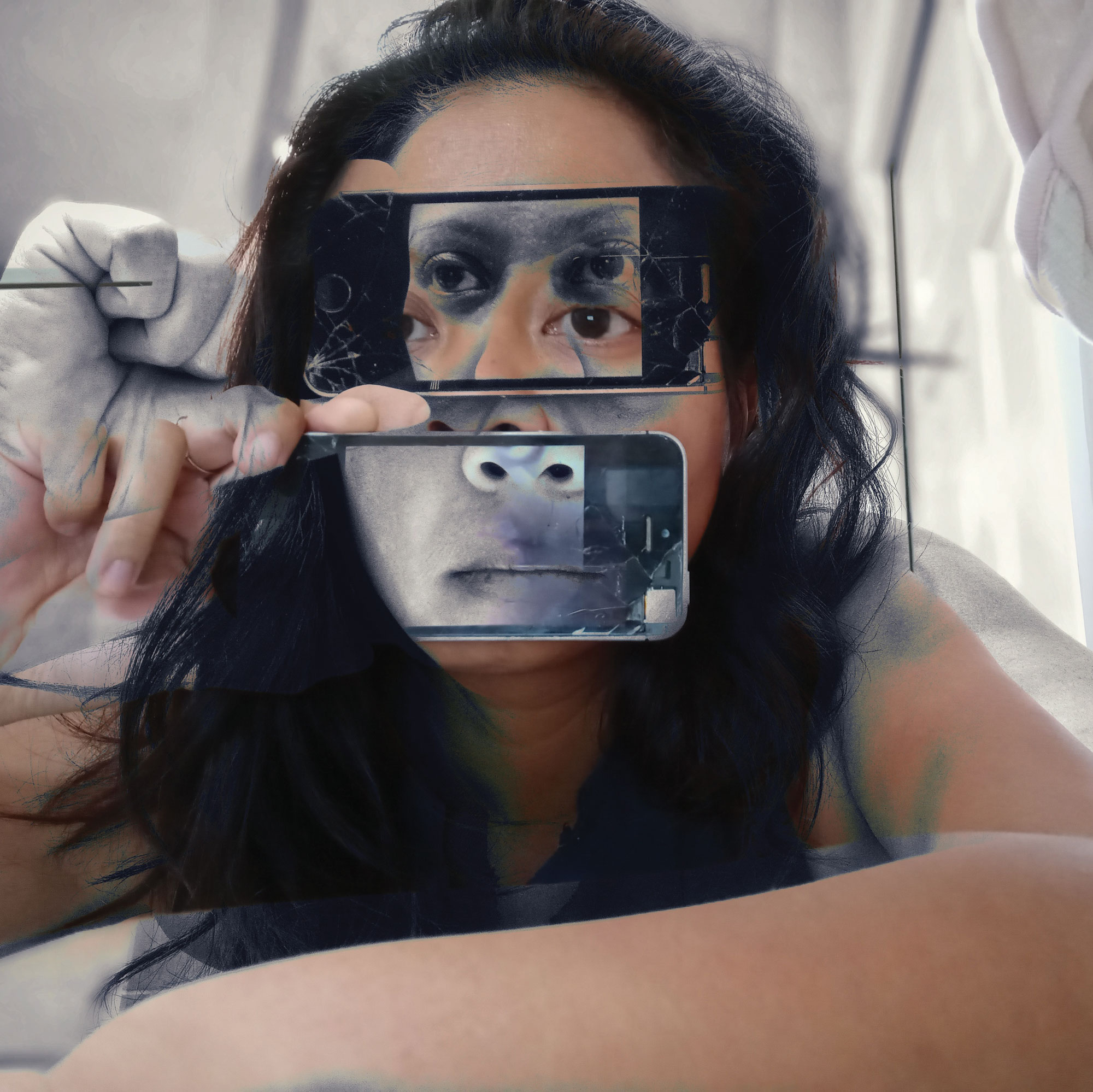 Jeaniel Image, Digital Selfie, Personal Data, 2020