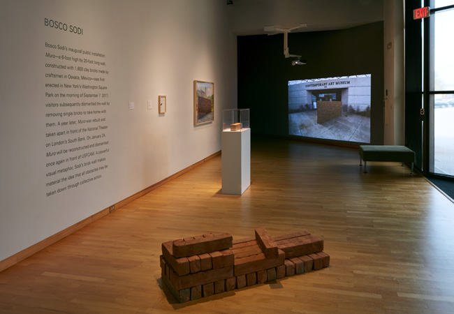 Installation view of The Visible Turn: Contemporary Artists Confront Political Invisibility exhibition at USF Contemporary Art Museum. Photo: Will Lytch.