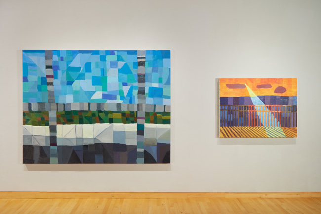 Installation view of Out To Pasture exhibition at USF Contemporary Art Museum. Work by Ian Wilson Photo: Will Lytch.