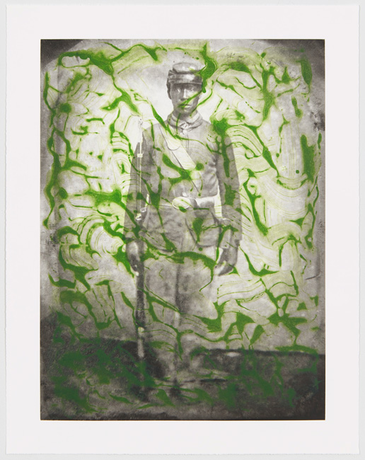 Rico Gatson, Soldier I, 2025